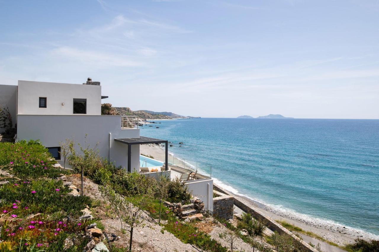 Rozites Luxury Beachfront Villa, By Hellocrete Kerames Exterior foto